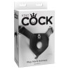 King Cock Play Hard Harness Black