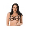 Lether Adjustable Bra