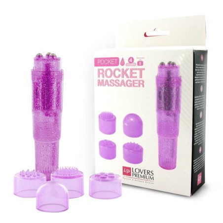 Loverspremium Pocket Rocket Massager Purple