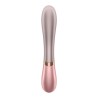 Hot Lover Heat Effect Vibrator with APP Duo Pink