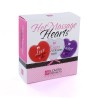 Loverspremium Hot Massage Hearts 3 pcs