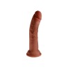 Dildo Triple Density 8 Brown