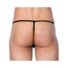 Open Leather G string One size