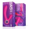 Dash 20 Softer Tip Vibrator Sucker with Stimulating Tongue and Heat Function Silicone USB