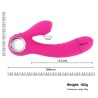 Dash 20 Softer Tip Vibrator Sucker with Stimulating Tongue and Heat Function Silicone USB