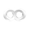 Duo Cock 8 Ball Ring clear