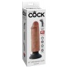 Vibrating Cock 6 Tan