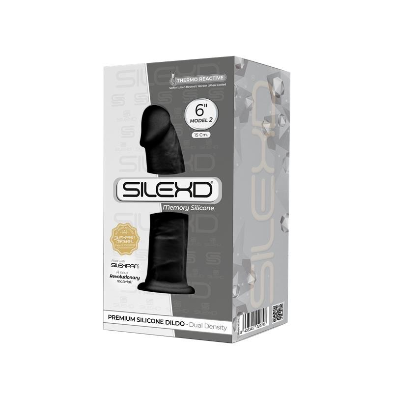 Dildo Dual Density Mod 2 6 Black