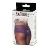 Wide Panties Corset Type Purple One Size