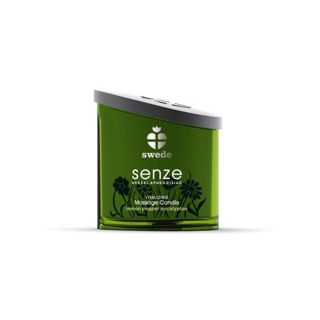 Senze Massage Candle Lemon Pepper and Eucalyptus Vitalizing 150 ml