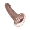 King Cock Dildo 6 Brown