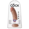 King Cock 8 Cock Tan