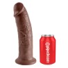 King Cock Dildo 10 Brown